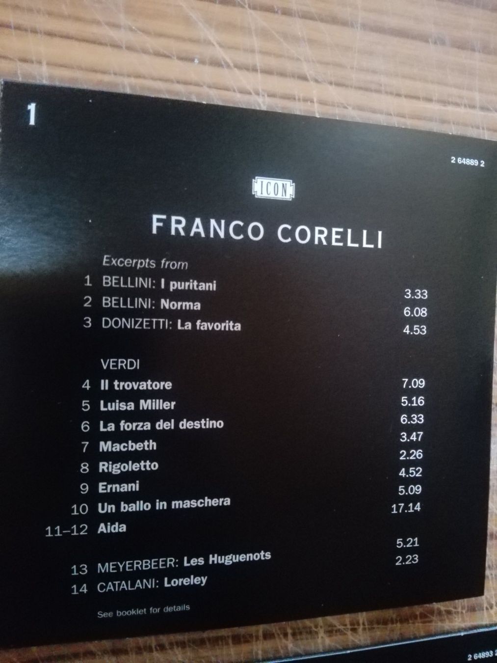 CD: Franco Corelli - The Tenor as Hero   (4-CD Box) – Usato da St. Gallen venduto da elk2020 3