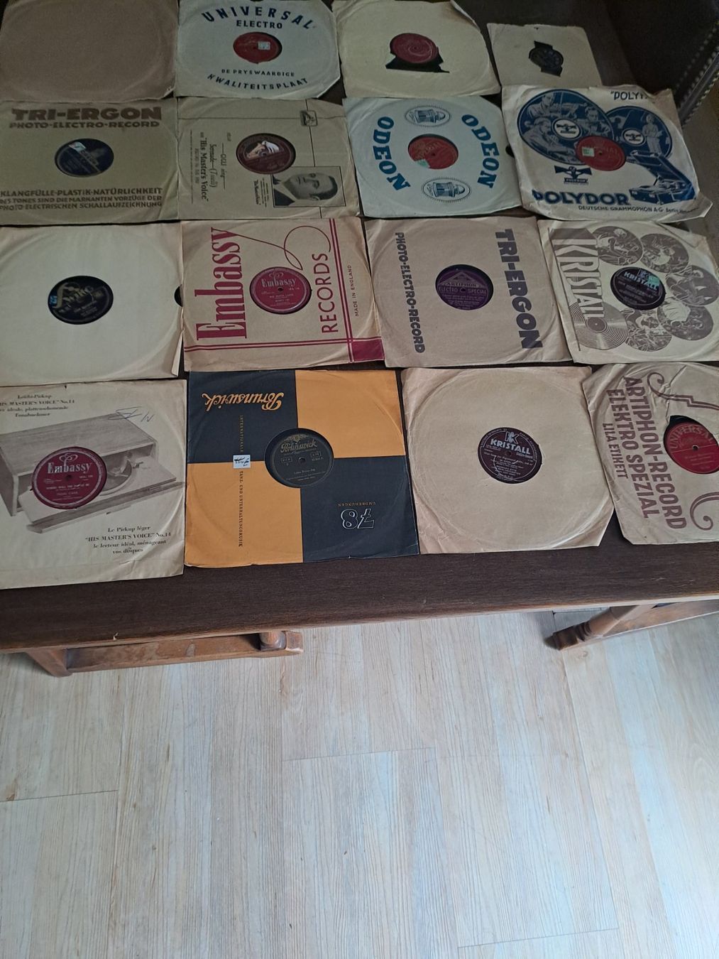 Schallplatten: 16 Stück Schellackplatten – Gebraucht aus Wängi von Max64