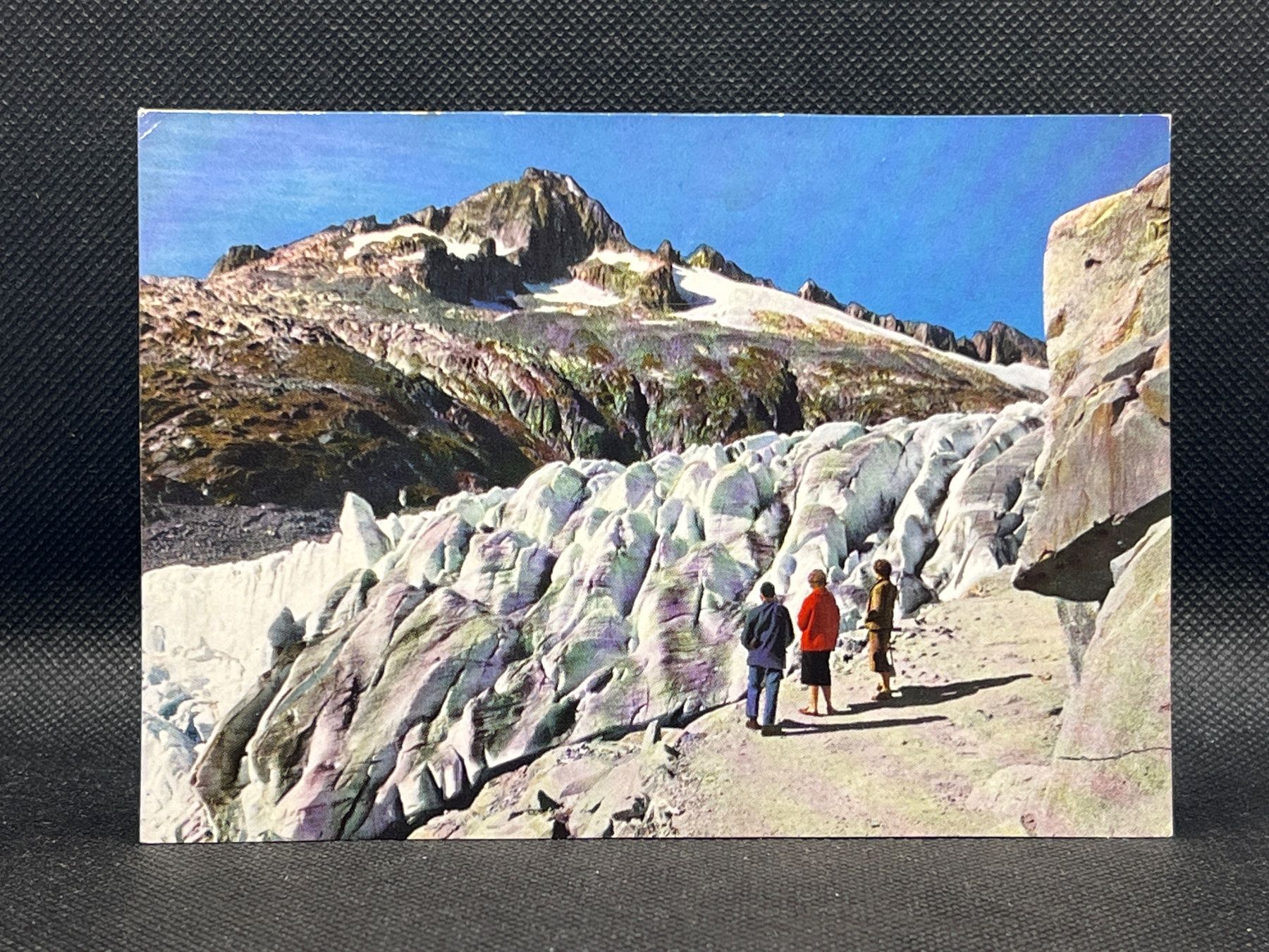Ansichtskarten: Am Rhonegletscher – Gebraucht aus Widnau von Brusi9