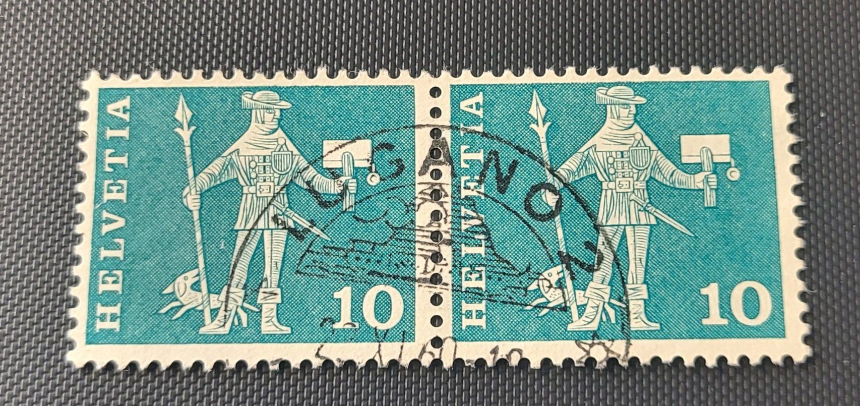 Tutti i francobolli: Vollstempel Lugano briefmarke – Usato da St Gallen venduto da Stampsalshobby