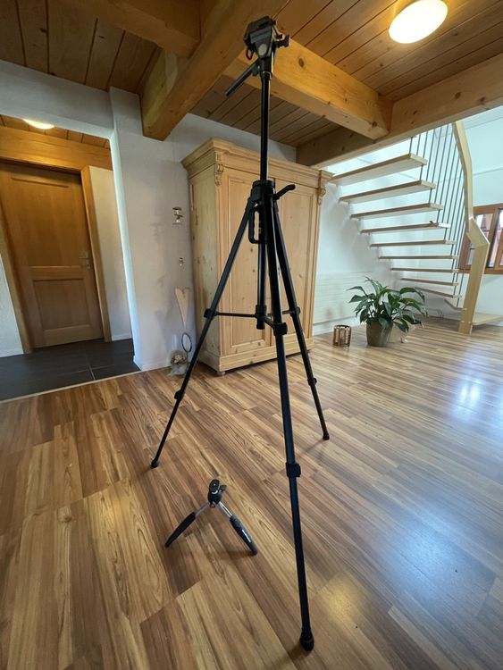 Treppiedi & Teste: 2 Fotostative – Usato da Münchringen venduto da Fammcschneider 1