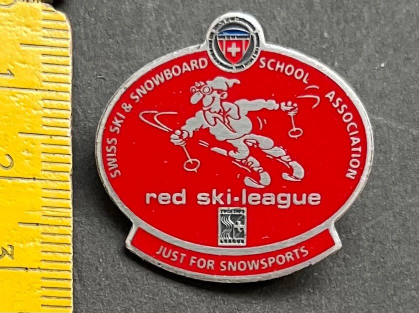 Pin's Ski League Swiss – Insigne Ski & Snowboard School, Laiton, Occasion