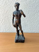Statue David Bronze antik Nachbildung guter Zustand 20cm