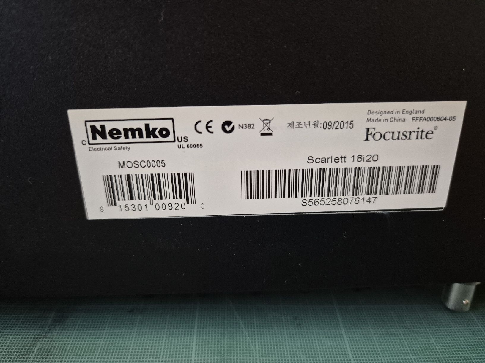 Focusrite Studioequipment: Focusrite Scarlett 18i20 – Gebraucht aus Le Noirmont von le_nico 5