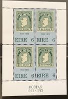 1975 - Irland 50 Jahre Irische  Briefmarken Block n.1 **