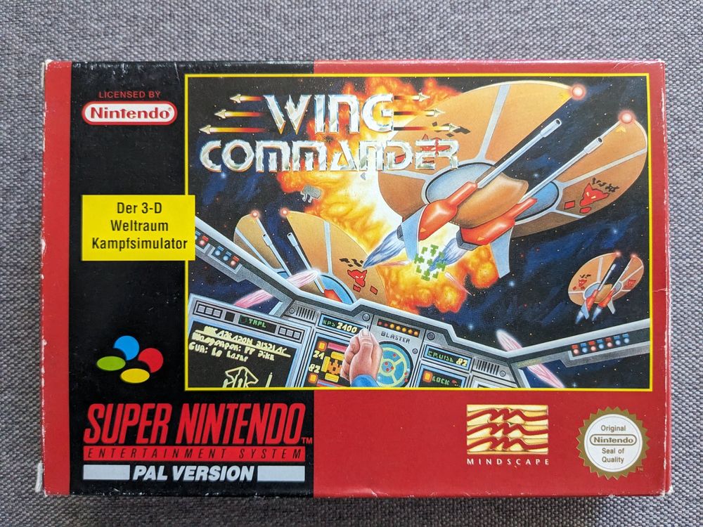 Wing Commander für SNES Super Nintendo PAL Version Kaufen auf Ricardo