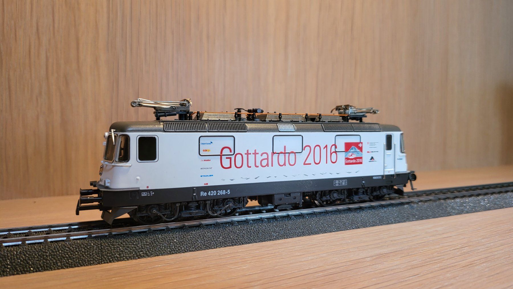 Hag Modellini di ferrovie: Hag SBB Re 420 Gotthard 2016 Wechselstrom – Nuovo (secondo la descrizione) da Wilen (Sarnen) venduto da Enz-OW