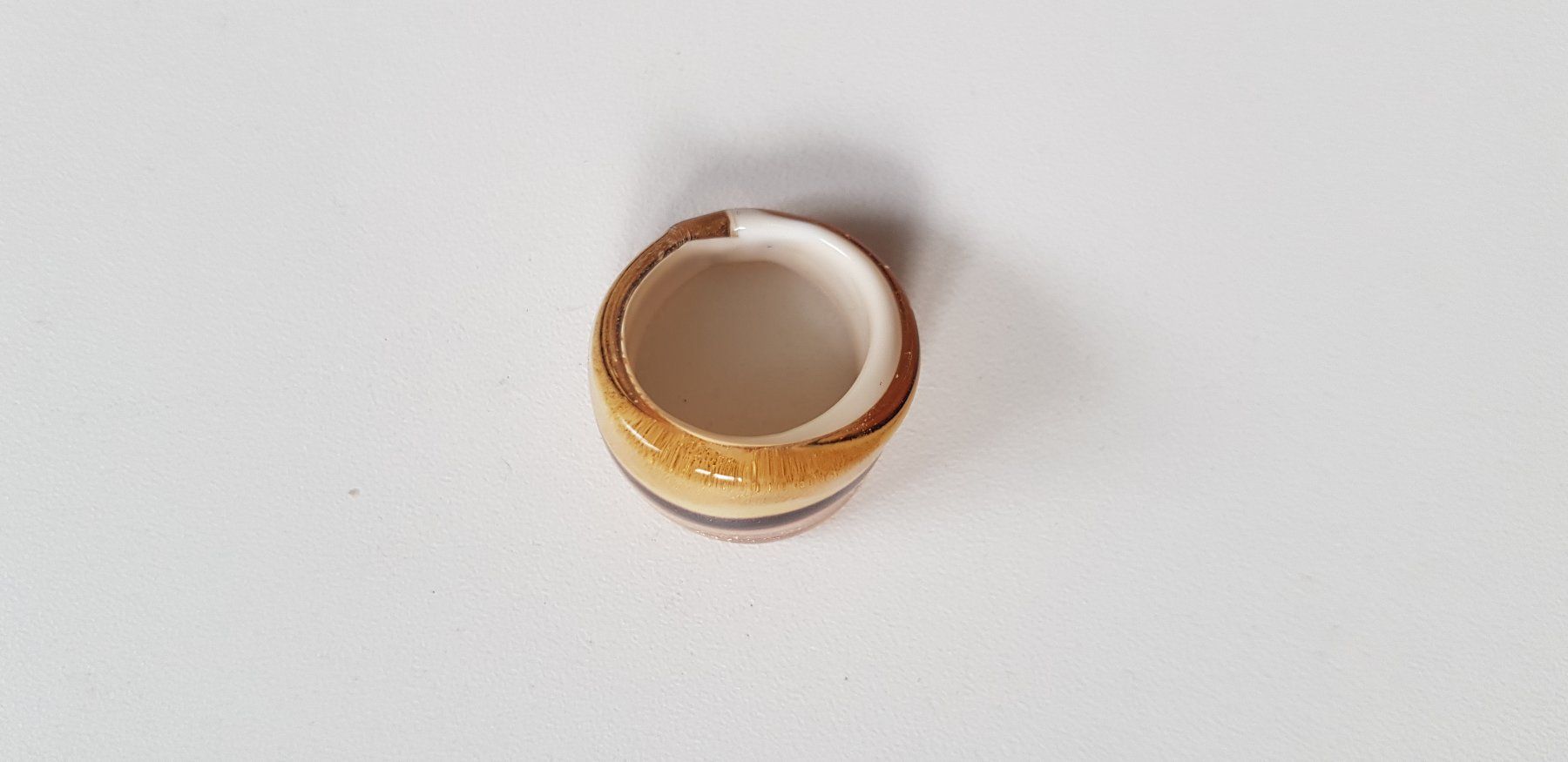 Anelli: Grande bague design en verre de Murano comme NEUVE – Usato da Montreux venduto da Art_et_antiquites 9