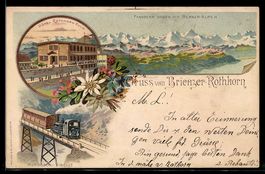 Litho Rothorn-Kulm, Das Hotel, Bergbahn 