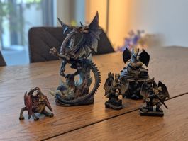 Drachenfiguren Ritter Deko Sammlerstück Fantasy Figur