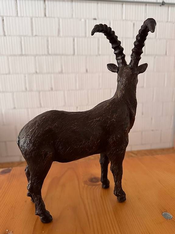 Statuette: Bronzefigur Steinbock – Nuovo (secondo la descrizione) da Ibach venduto da jansim 2