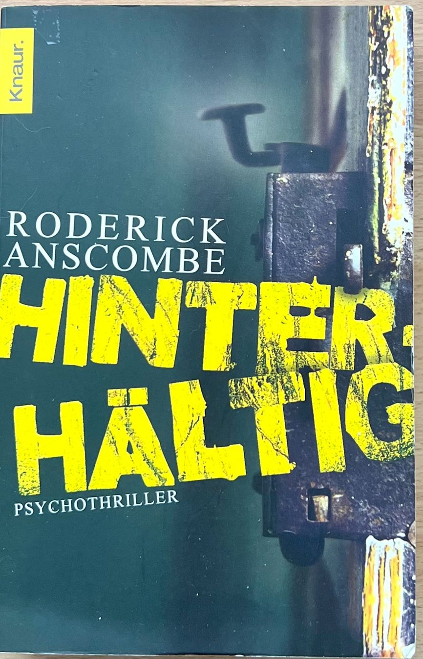Libri: Psychothriller - Hinterhältig – Usato da Leimbach TG venduto da manu-tg