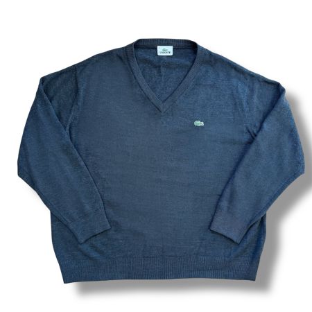 Vintage Lacoste v-neck sweatshirt Pulloveer 90s