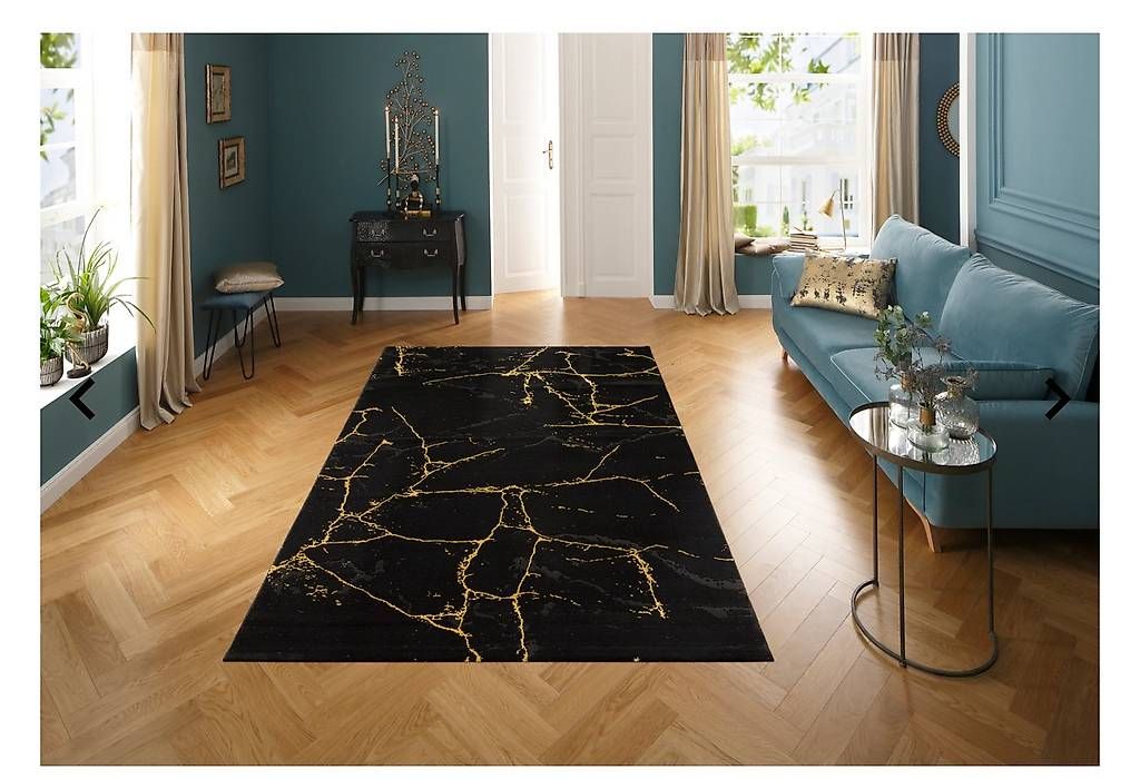 Tappeti: Teppich in schwarz mit gold – Usato da Fislisbach venduto da mir_6dyx 3