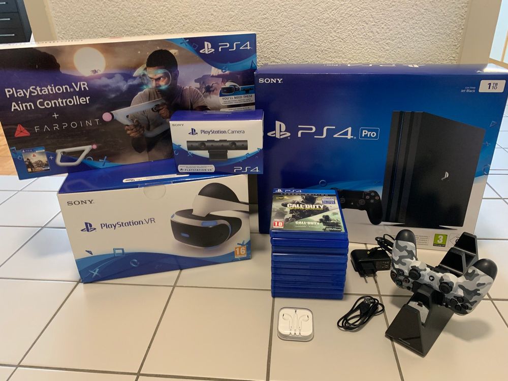 Sony Playstation 4 Pro & VR Kaufen auf Ricardo