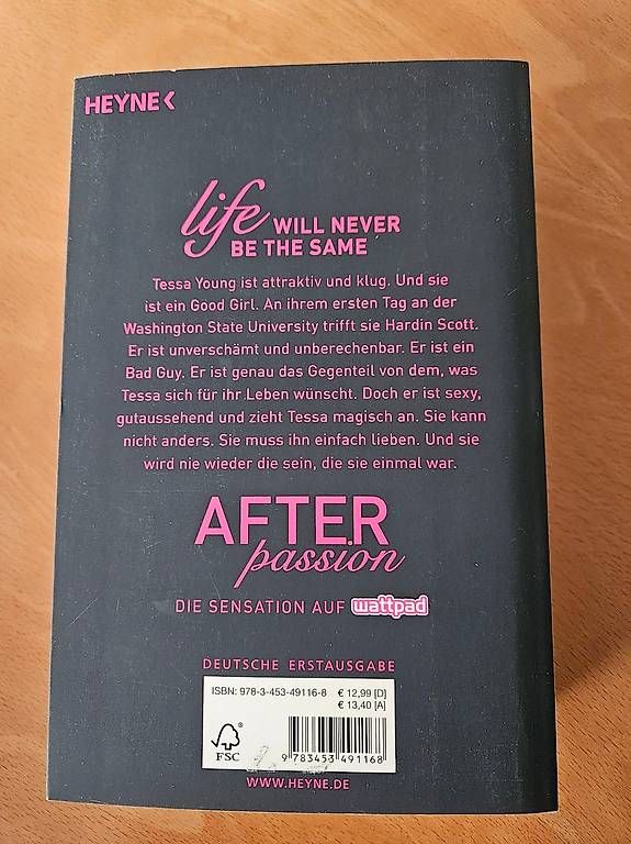 Bücher: After Passion - Anna Todd – Gebraucht aus Birrhard von pas_5sl2 1