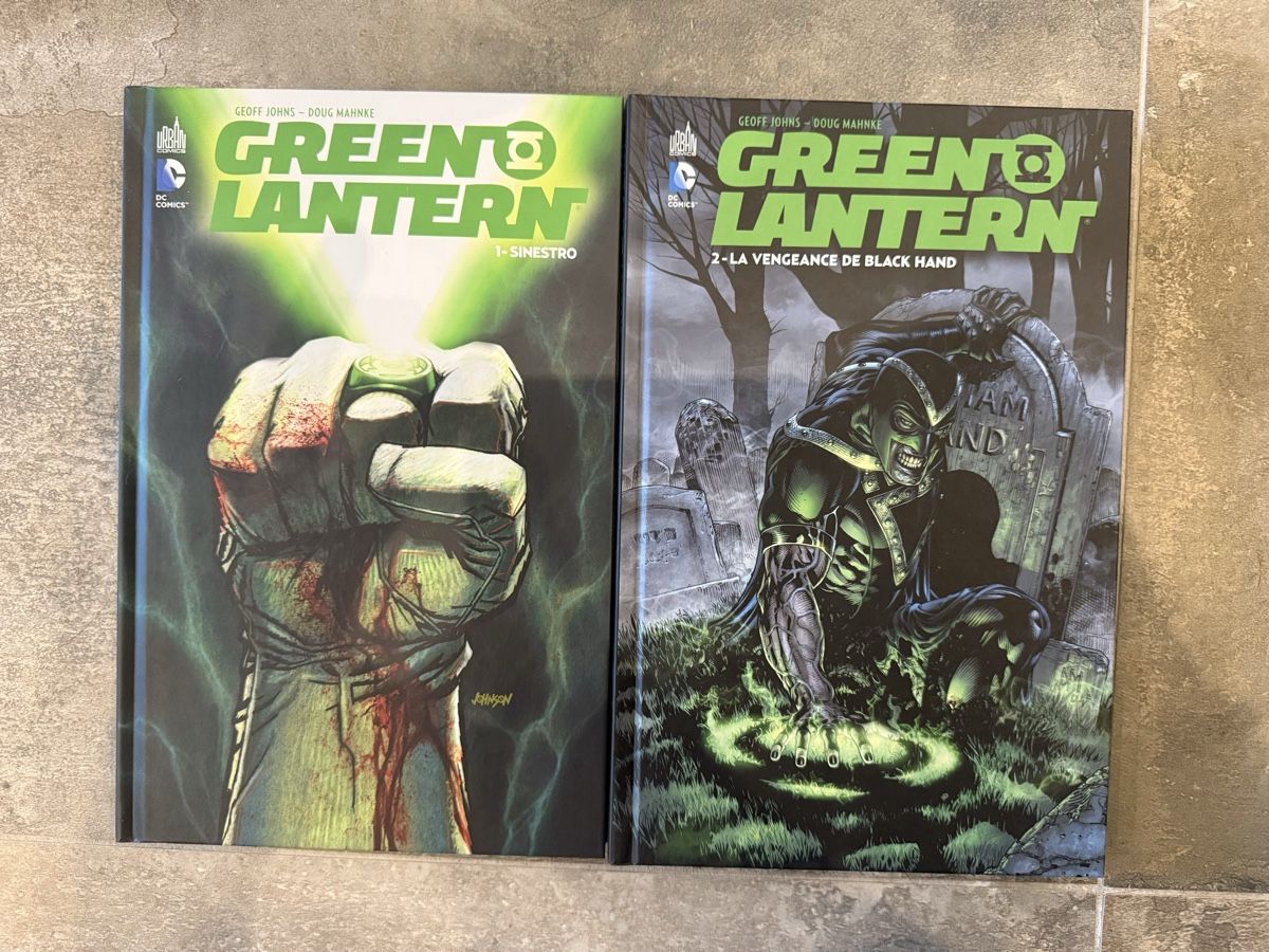Fumetti: Lot 9 tomes Green Lantern Geoff Johns – Usato da Boudevilliers venduto da Loki007117 1