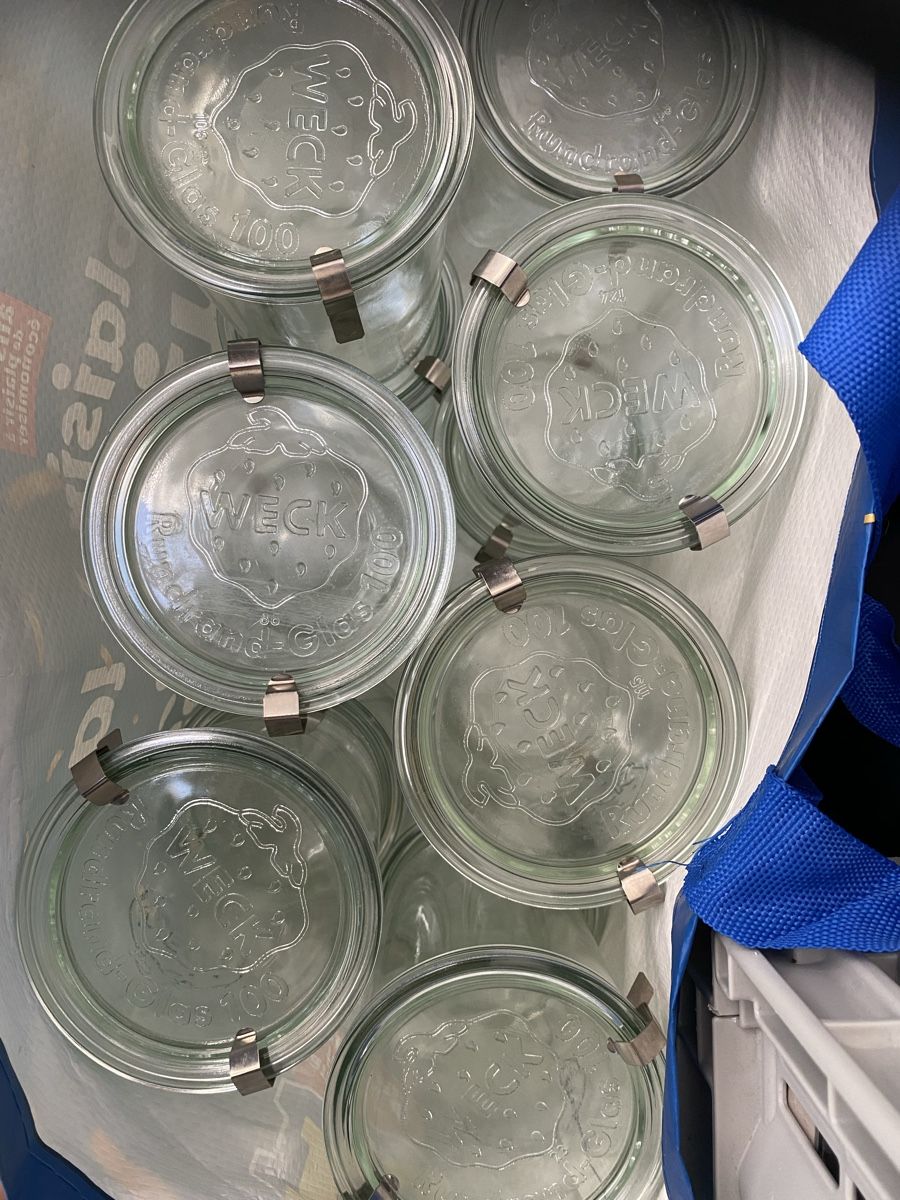 Weck Pasti del neonato: Weck Einkochautomat mit Gläsern – Usato da Dierikon venduto da aiko05 4