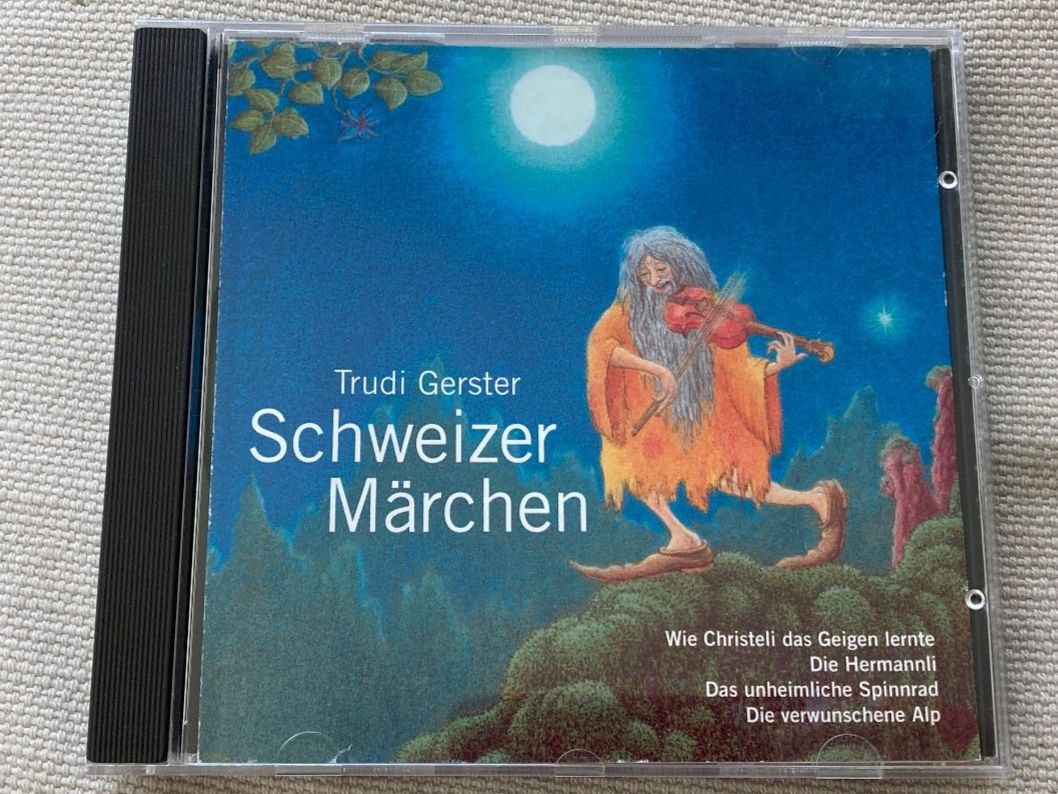 CD: CD, Trudi Gerster, Schweizer Märchen, Schweizerdeutsch – Usato da Baden venduto da Yoyo1