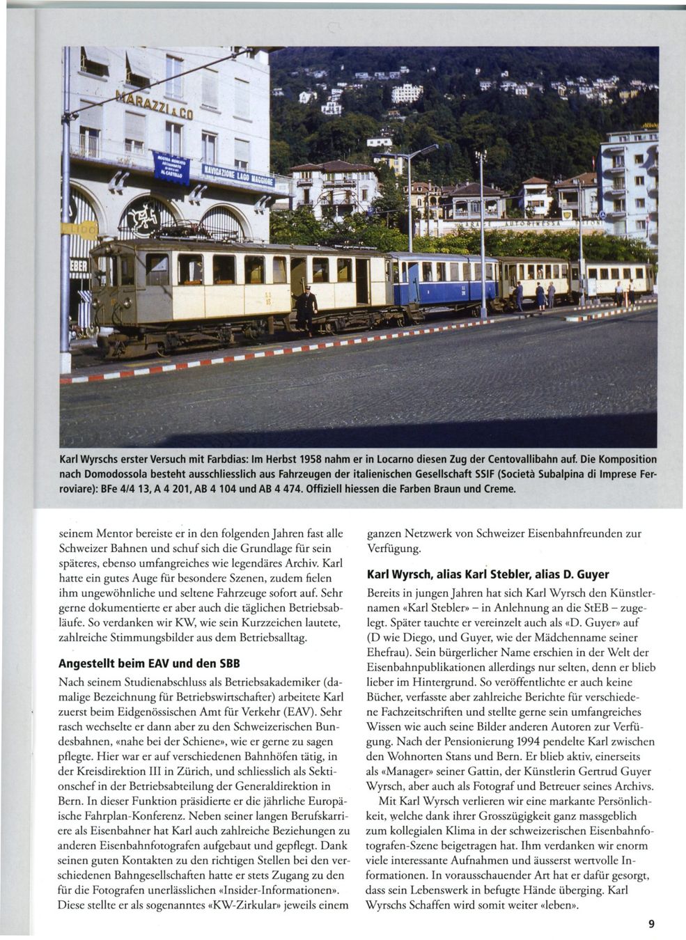 Riviste & Magazine: Semaphor Klassiker der Eisenbahnen Nr. 58 Sommer 2018 – Usato da Köniz venduto da vasco013 4