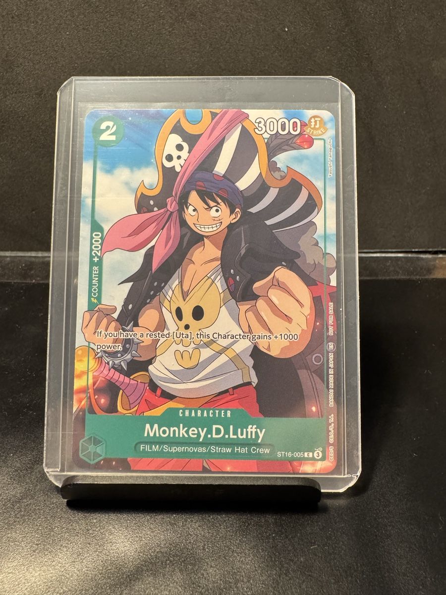 Bandai Cartes à collectionner: Monkey D Luffy - One Piece Card - Mint Condition - English – Neuf (Voir description) à Bellinzona par Cook_