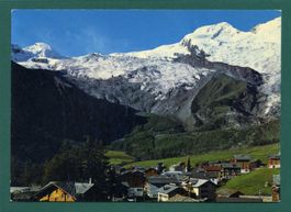 Saas-Fee, Allalinhorn, Feegletscher und Alphubel, ungelaufen