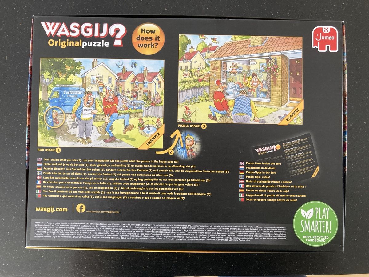 Wasgij Puzzle: WASGIJ 37 | Holiday Fiasco | 1000 – Usato da Engelburg venduto da NexTGenMac 2