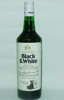 Black and White Scotch Whisky 1971s