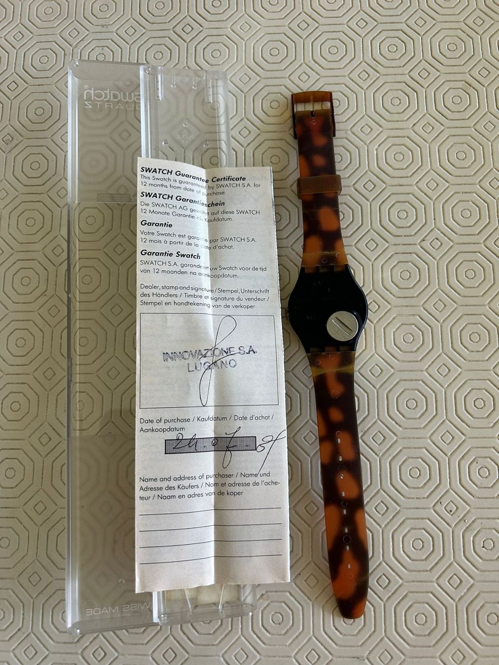 Swatch Orologi: Orologio da polso Swatch 1989 – Usato da Melano venduto da H-Sara 1