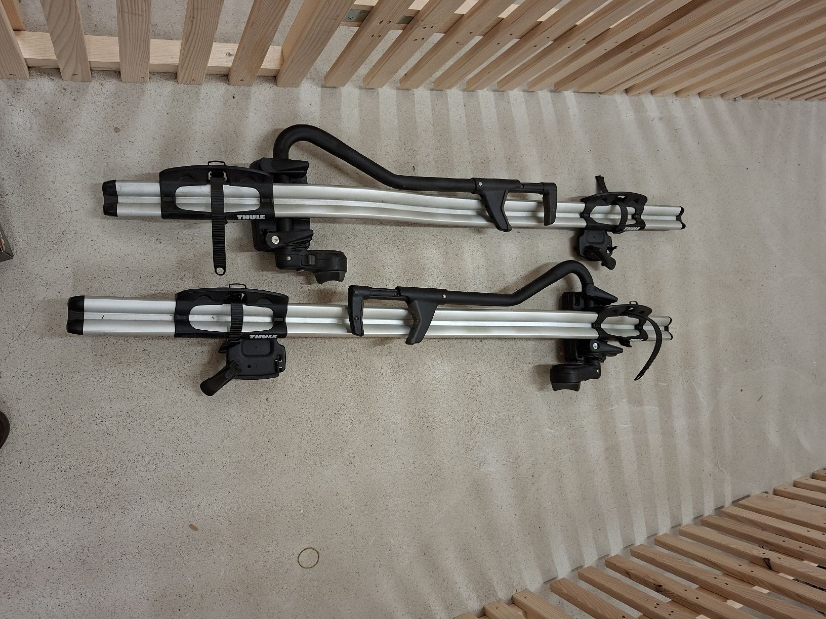 Thule Portapacchi: Thule Proride Fahrraddachträger 2x – Usato da Baden venduto da jcm_9dkf