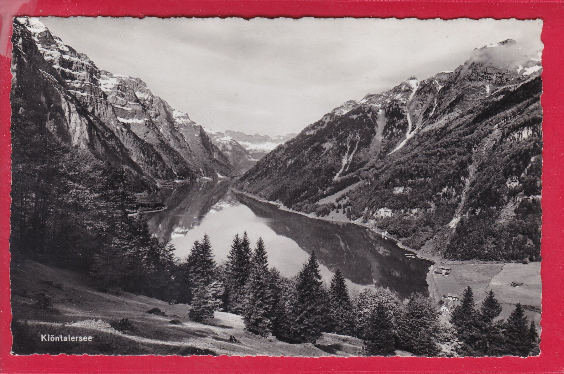 Cartoline postali: KLÖNTALERSEE, 20.8.1941 – Usato da Oberrieden venduto da Gebirgsstelze