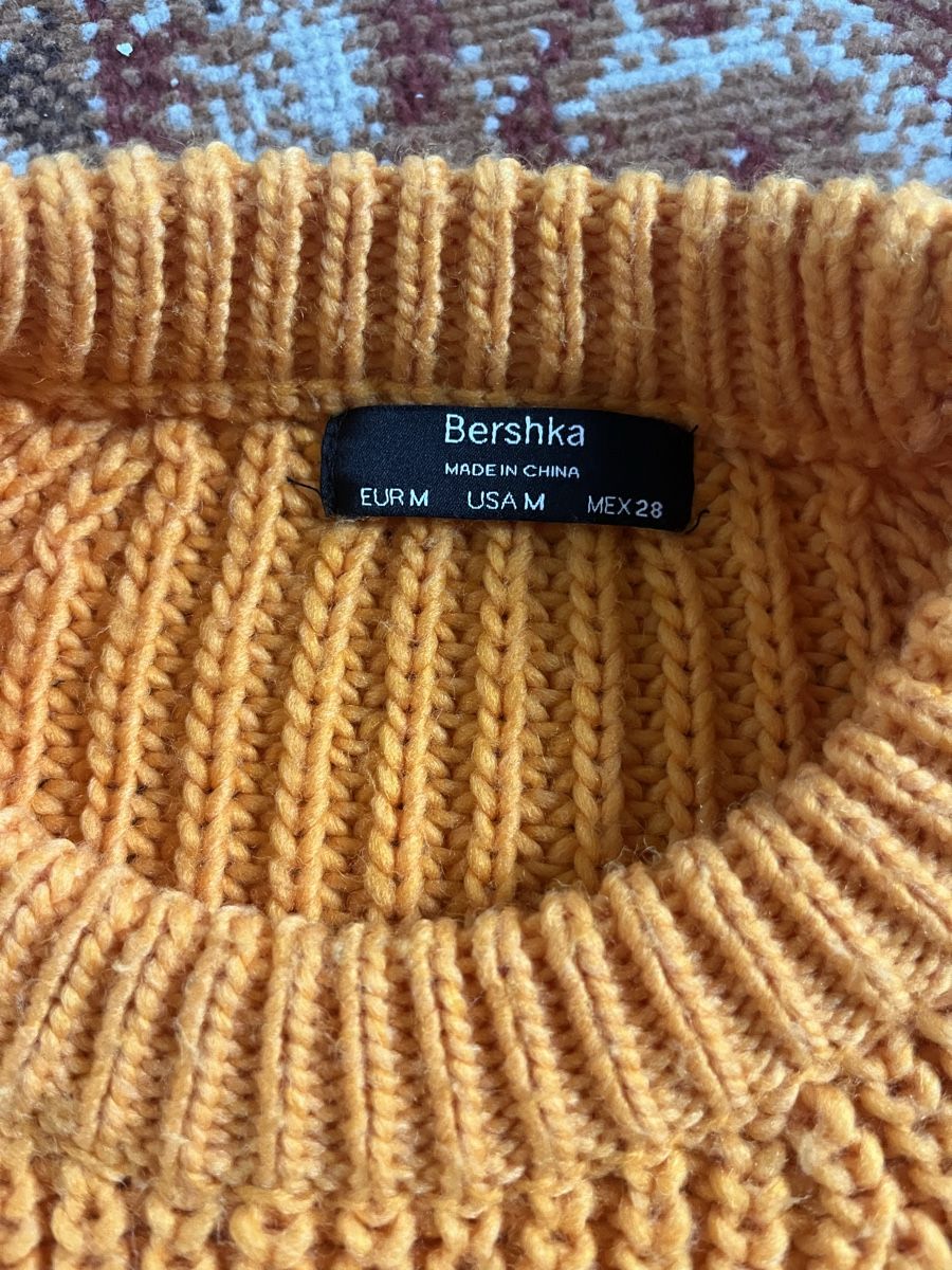 Bershka Maglioni & Felpe: Bershka Strickpullover, Gr. M, orange – Usato da Zürich venduto da ljuki 1
