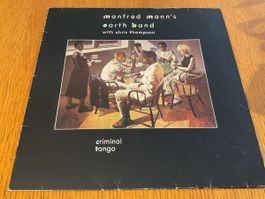Manfred Mann's Earth Band - Criminal Tango Vinyl Top! 1986