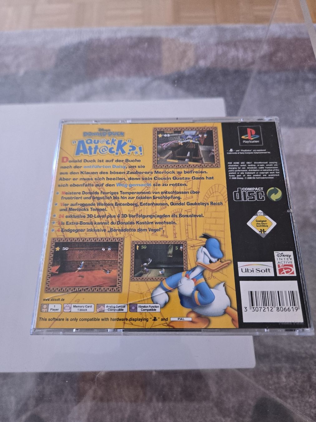 Giochi: Donald Duck Quick Attack PS1 – Usato da Bussigny venduto da Kfdlt 1