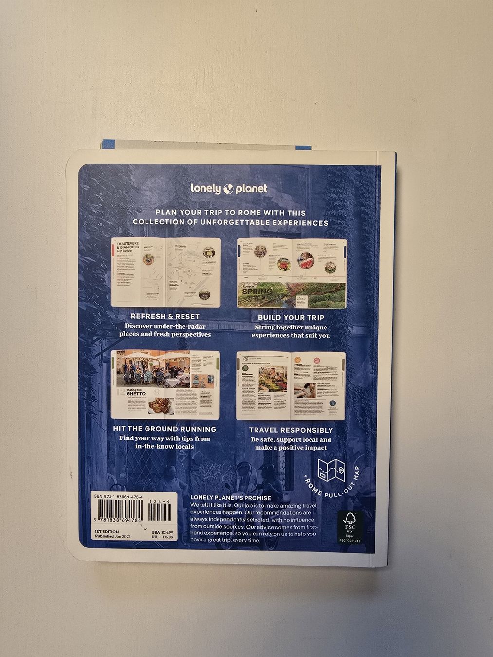 Libri: Lonely Planet Rom Reiseführer – Usato da Lotzwil venduto da Stifi24 1