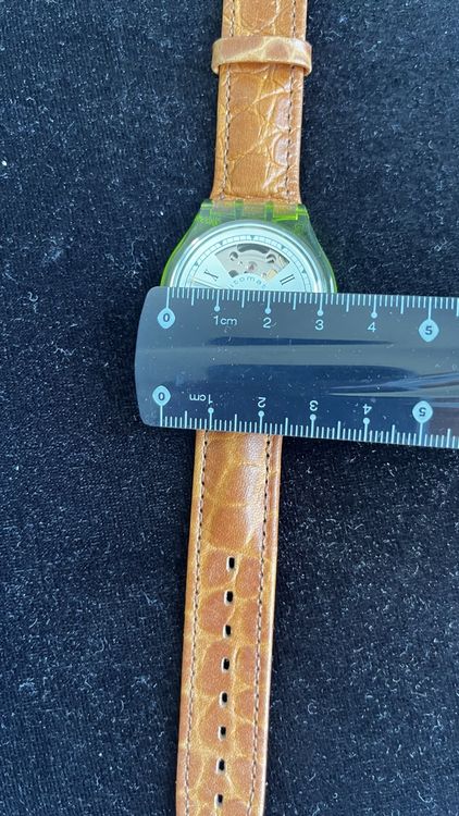 Swatch Montres: Swatch Automatic Uhr mit Lederband, Vintage, Rarität! – Neuf (Voir description) à Grenchen par chththl 1