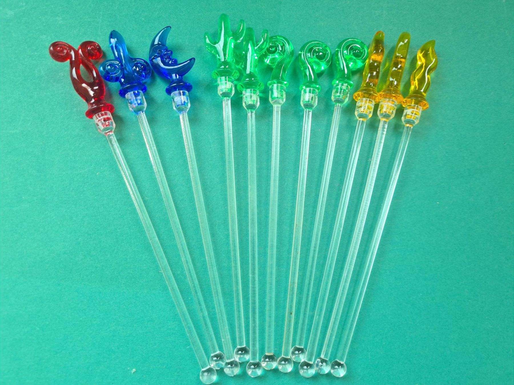 Löffel: 11 Stk. Cocktailstäbe, Rührstäbchen – Neu (gemäss Beschreibung) aus Urdorf von sumrum