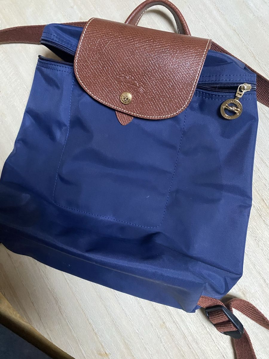 Longchamp Zaini: Sac à dos pliable LONGCHAMP Bleu Marine – Usato da Biel/Bienne venduto da nad_w9dr 2