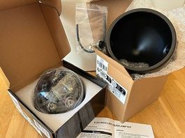 Neues 5-3/4 Zoll LED-Scheinwerfer-Kit für Motorrad