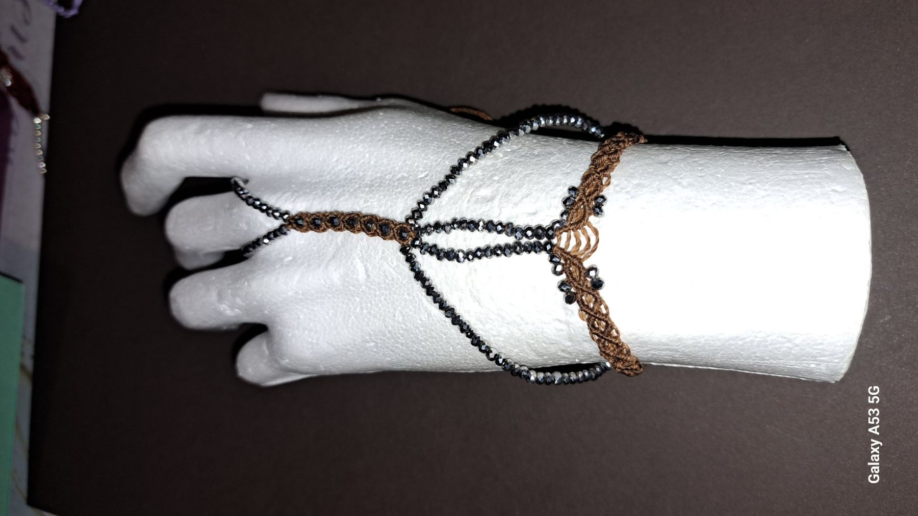 Bracciali & Braccialetti: Handgefertigtes Ring  Armband – Nuovo (secondo la descrizione) da Plagne venduto da Reticulum01 2