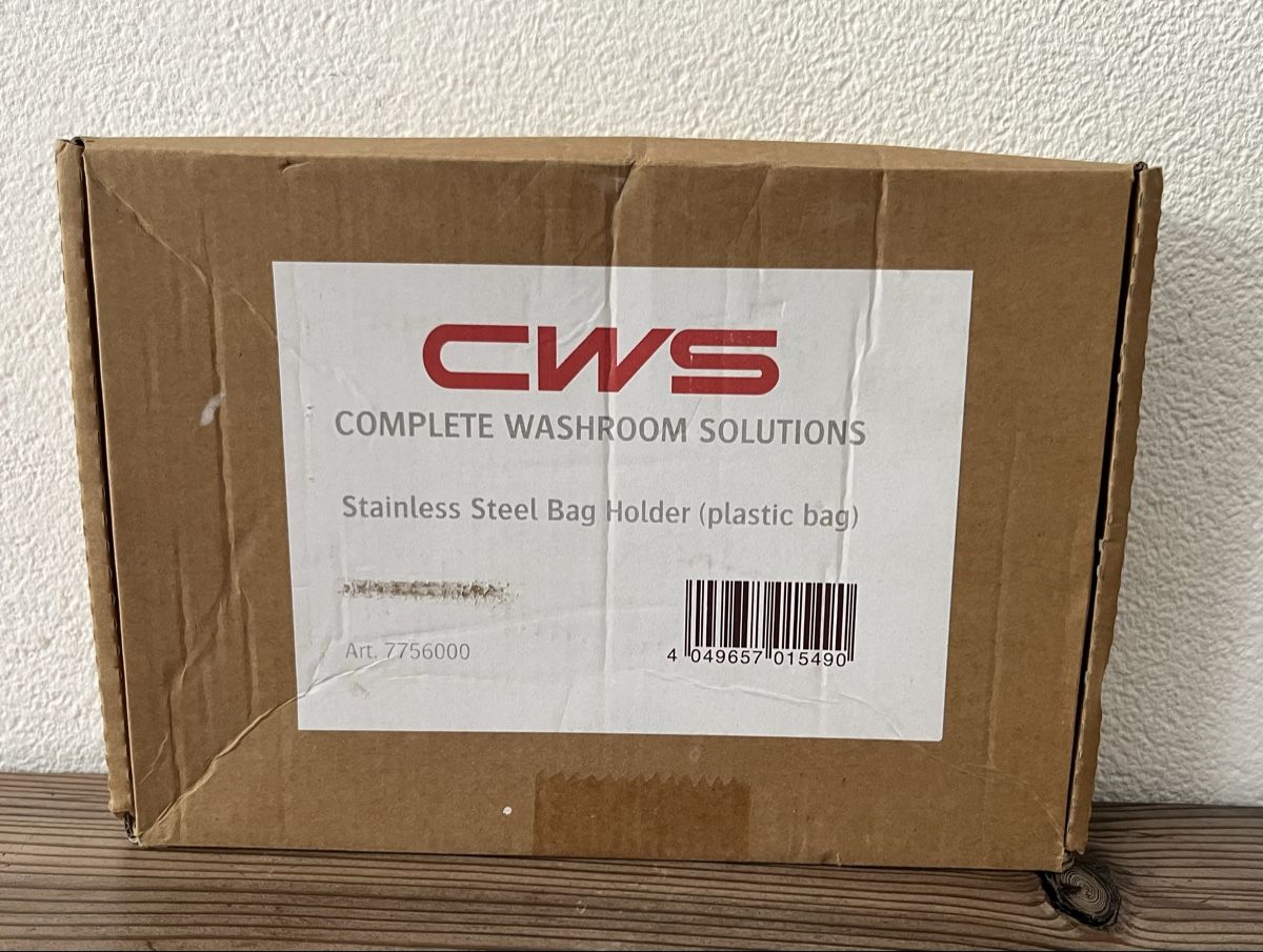 Cws WC: CWS Stainless Steel Bag Holder – Nuovo e nell'imballaggio originale da St. Moritz venduto da Oberengadin 2