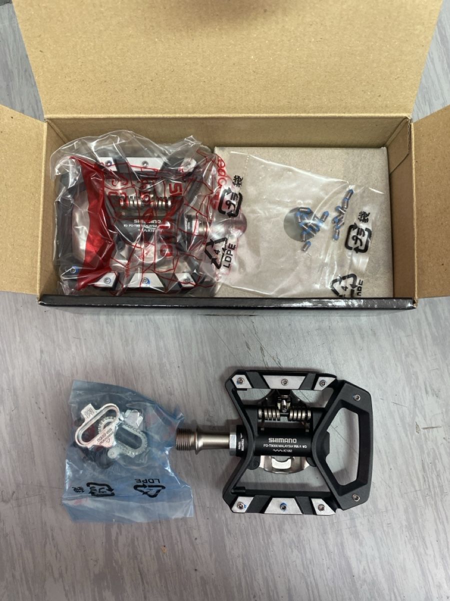 Shimano Ersatzteile: Shimano Deore XT Kombi Pedale – Neu und originalverpackt aus Bern von TacTac_Cycling