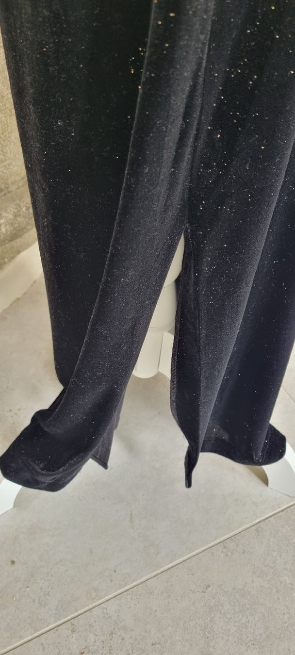 Vestiti: Schwarzes Samtabendkleid von Christian Berg Gr. 36 – Usato da Champlan venduto da acr_kkd5 6