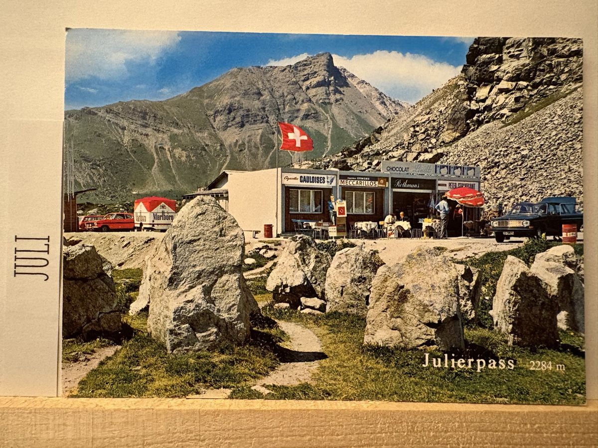 Cartoline postali: AKvon Julierpass – Usato da Rümlang venduto da Kartenpost1