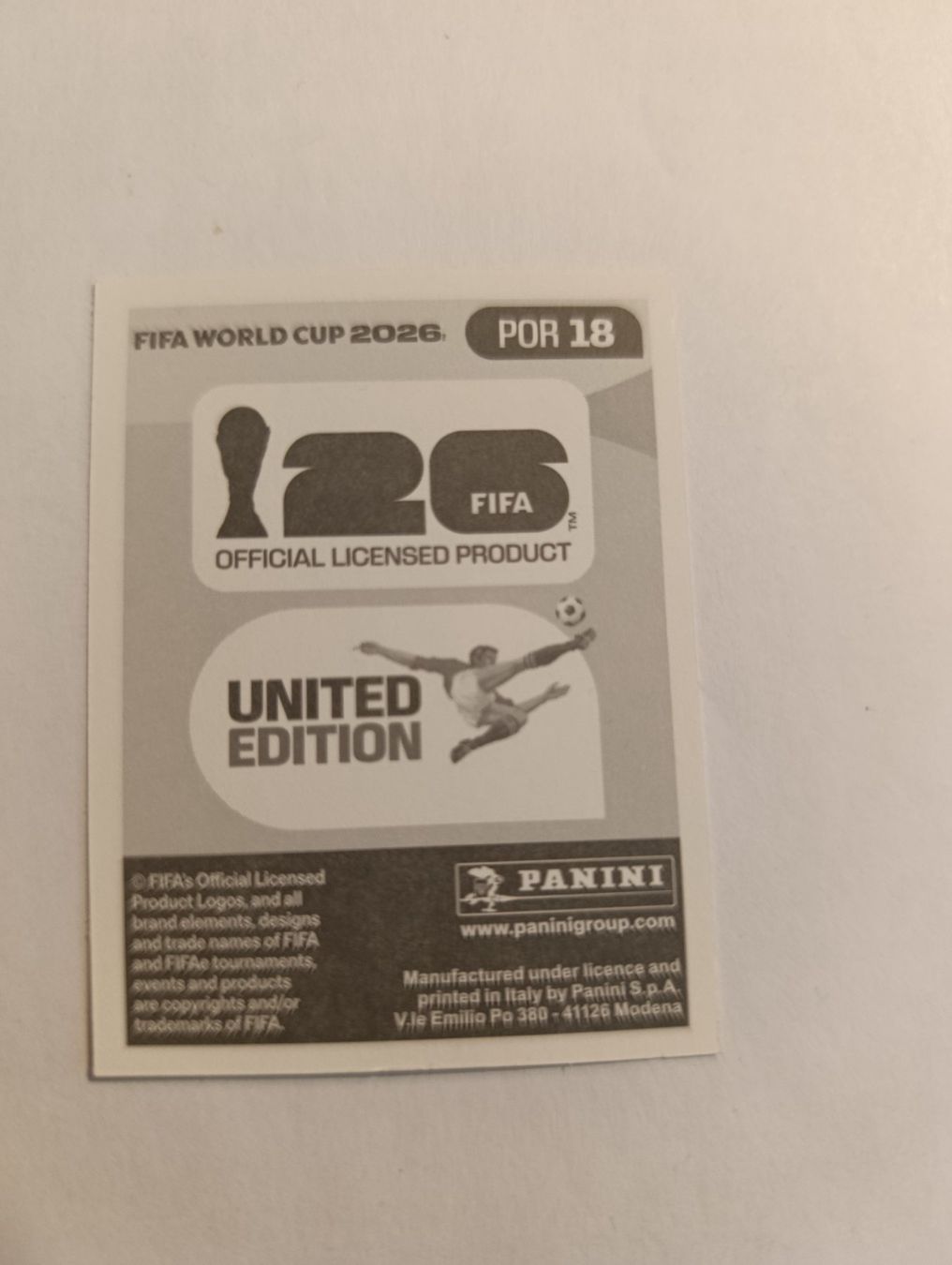 Panini Carte collezionabili: POR 18, Panini WM Sticker – Nuovo (secondo la descrizione) da Kriens venduto da Annele97 1