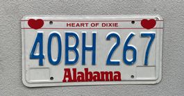 🇺🇸USA KENNZEICHEN * ALABAMA * 🇺🇸