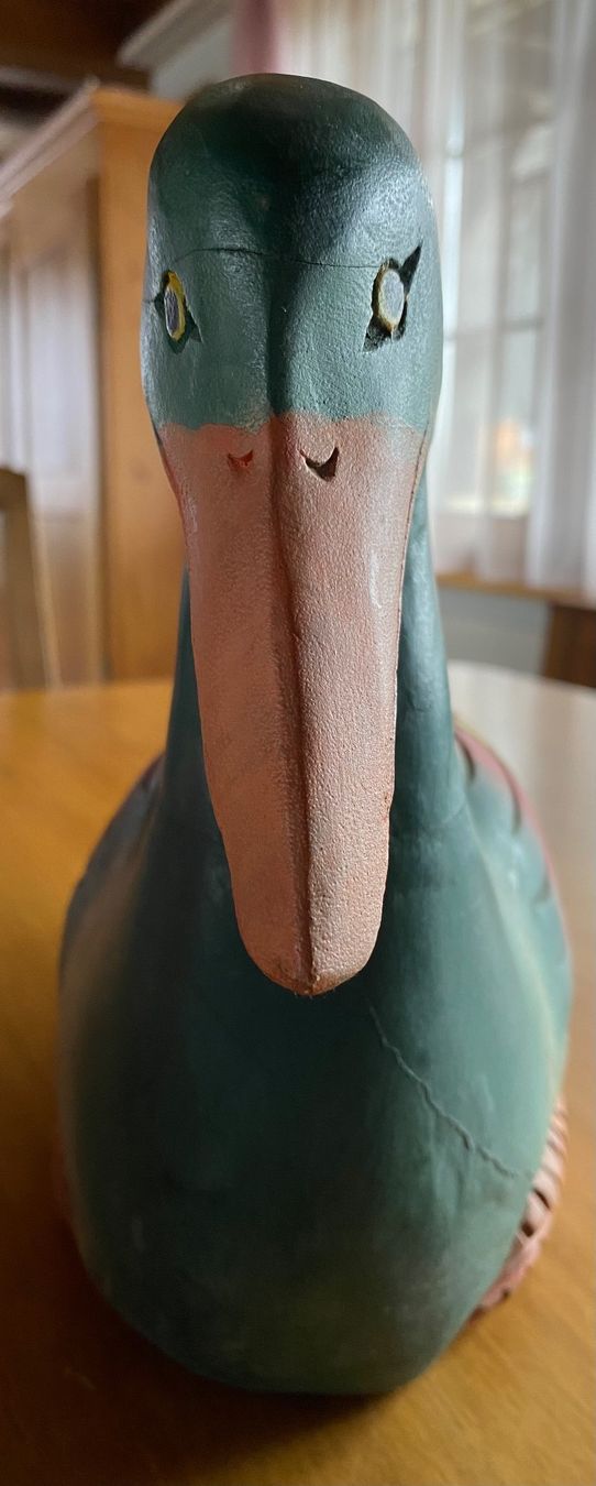 Statuette: Ente Holz, farbig, alt – Usato da Rosshäusern venduto da Reb_87sr 5