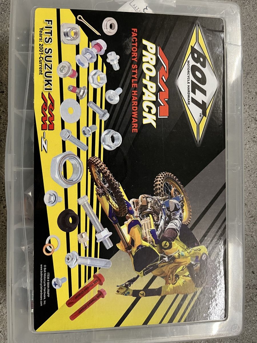 Suzuki Tutti i ricambio per moto: Suzuki Rmx Rmz Schraubenset – Nuovo e nell'imballaggio originale da Spiez venduto da Thalwalu