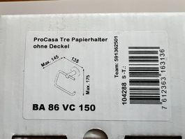 WC Papierrollenhalter