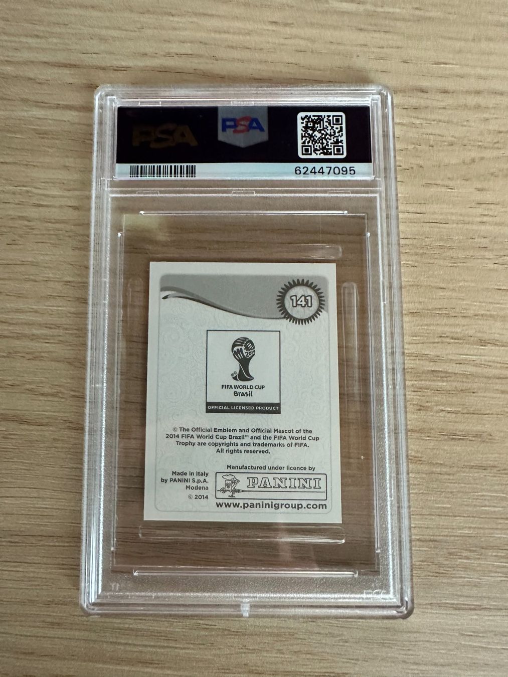 Panini Carte collezionabili: Memphis Depay Panini World Cup 2014 Sticker PSA 9 – Nuovo (secondo la descrizione) da Hagendorn venduto da Pokecollectorch 1